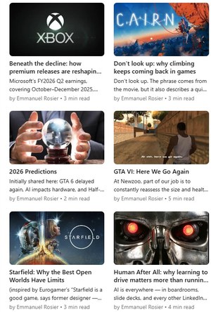 LinkedIn articles overview